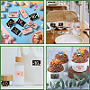 Leaf Paper Self Adhesive Mini Candy Bar Wrappers DIY-WH0604-007-6