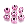 Valentine's Day UV Plating Opaque Acrylic European Beads PACR-T017-19M-M5-3