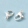 304 Stainless Steel Lobster Claw Clasps STAS-R120-02D-S-4