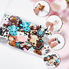13 Styles Cattle Food Grade Eco-Friendly Silicone Focal Beads SIL-AN0001-04-3
