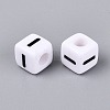 Opaque Acrylic Beads SACR-N020-04A-I-2