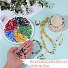 2 Bags Imitation Artificial Crystal Glass Beads GLAA-SZ0001-95A-10-3