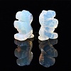 Synthetic Opalite Horse Figurine DJEW-N005-01A-2