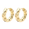 Ring Brass Hoop Earrings for Women EJEW-N054-59G-1