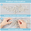 Embroidered Floral Lace Collar DIY-WH0308-419-3