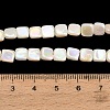 Electroplated Natural Freshwater Shell Beads Strands SH-CBA93AD-05-4