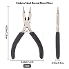 45# Carbon Steel Round Nose Pliers PT-SC0001-56-2
