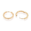 304 Stainless Steel Hoop Earrings STAS-T074-26G-2