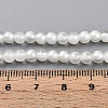 Baking Paint Transparent Glass Beads Strands DGLA-N011-4mm-01-4