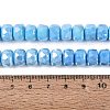 Anti-Tarnish Electroplate Glass Beads Strands GLAA-T025-10mm-11U-2