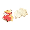Alloy Enamel Pendants AL-CBA5FAE-02G-H-3