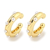 Brass Cuff Earrings EJEW-C104-162G-1