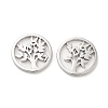 304 Stainless Steel Tree of Life Charms STAS-H214-21P-1