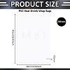 50Pcs PVC Heat Shrink Wrap Bags ABAG-WH0045-83A-2