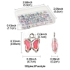45Pcs 9 Colors Glass Charms KK-FS0001-67-4