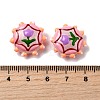 Baking Paint Glass Enamel Beads LAMP-K039-34N-3