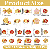 44Pcs 11 Styles Alloy Enamel European Beads ENAM-PA0001-02-2