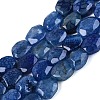 Dyed & Heated Natural Agate Beads Strands G-N359-15A-01-2