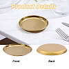 410 Stainless Steel Round Dipping Dish AJEW-WH0410-245-4