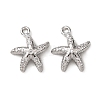 Brass with Cubic Zirconia Pendants KK-L270-07P-1
