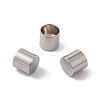 Tarnish Resistant 201 Stainless Steel Cord Ends STAS-G288-01F-P-4