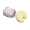 Opaque Resin Cushion Cabochons RESI-C074-02-2