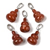 Natural Red Jasper Pendants G-B127-03P-20-2