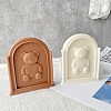 Food Grade Arch with Bear DIY Silicone Candle Molds PW-WG95CD4-01-3