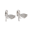 Brass Micro Pave Cubic Zirconia Pendant Bails KK-Z131-03P-1