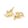 Halloween Brass Charms KK-H292-03G-2