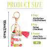 Fruit Series Letter Resin Keychains KEYC-TAC0033-02E-3