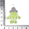 Handmade Lampwork Pendants LAMP-N034-21C-3