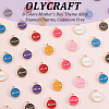 Olycraft 80Pcs 8 Colors Mother's Day Theme Alloy Enamel Charms ENAM-OC0001-07-4