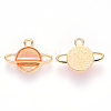Alloy Enamel Pendants ENAM-S121-078A-1