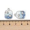 Alloy Rhinestone Pendants PALLOY-P311-02P-3