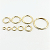 Alloy Spring Gate Rings X-PURS-PW0001-414E-LG-1