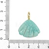 Natural Amazonite Carved Pendants G-G330-02G-07-3