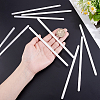 10Pcs Aluminum Bangle Blanks MAK-BBC0001-34-3