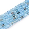 Dyed Natural Agate Beads Strands G-T138-211C-4