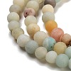 Natural Flower Amazonite Beads Strands X-G-G697-F05-4mm-01-3