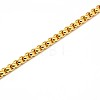 304 Stainless Steel Venetian Chain Necklace Making STAS-A028-N031-3