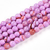 Natural Persian Jade Beads Strands G-A255-A02-04D-4