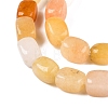 Natural Topaz Jade Beads Strands G-T138-97-3