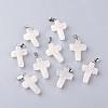 Natural Rose Quartz Pendants G-J354-09-1