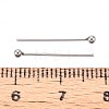 304 Stainless Steel Head Pins STAS-T065-18mm-20P-3