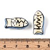 Handmade Porcelain Ceramic Beads PORC-T133-28H-3