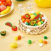 88Pcs 12 Styles Food Grade Eco-Friendly Silicone Beads SIL-TA0001-31-5