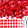 1Bag Plastic Hair Braiding Tool FIND-PA0001-61-7