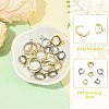 16Pcs 201 Stainless Steel Huggie Hoop Earrings Findings STAS-FS0002-26A-3