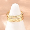 304 Stainless Steel Cuff Open Rings SA-H001-13G-2